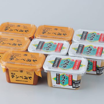 吟醸白みそ 300g 4個 岡山テンペみそ 300g 4個セット