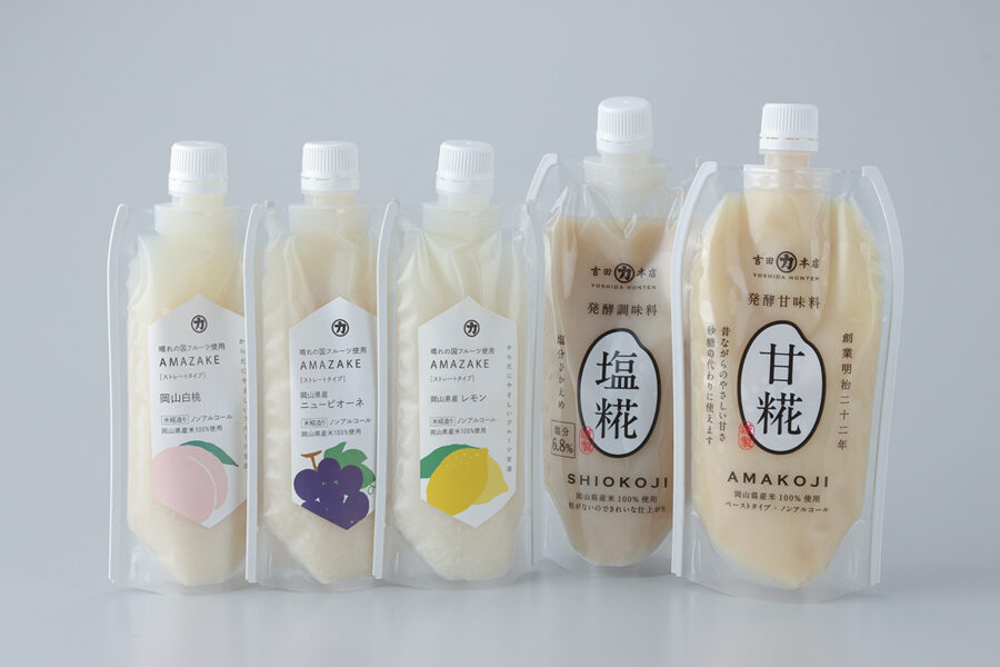 【発酵食品セット】AMAZAKE 180g 3本 塩糀・甘糀 各1本