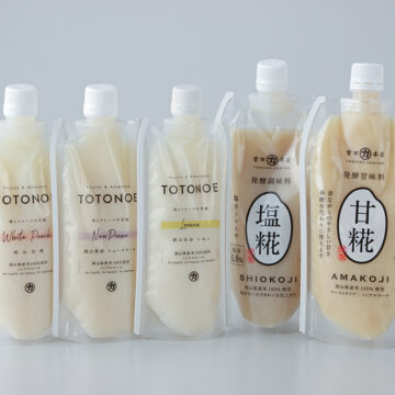 【発酵食品セット】TOTONOE 180g 3本 塩糀・甘糀 300g 2本セット
