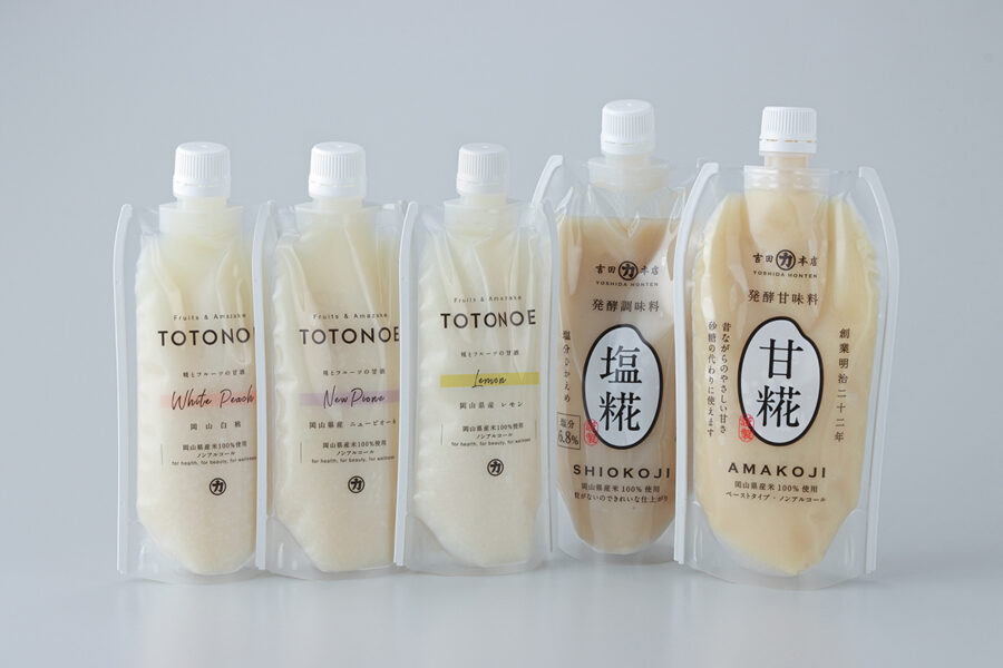 【発酵食品セット】TOTONOE 180g 3本 塩糀・甘糀 300g 2本セット