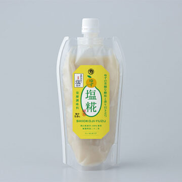 発酵調味料　野崎家の塩使用　ゆず塩糀